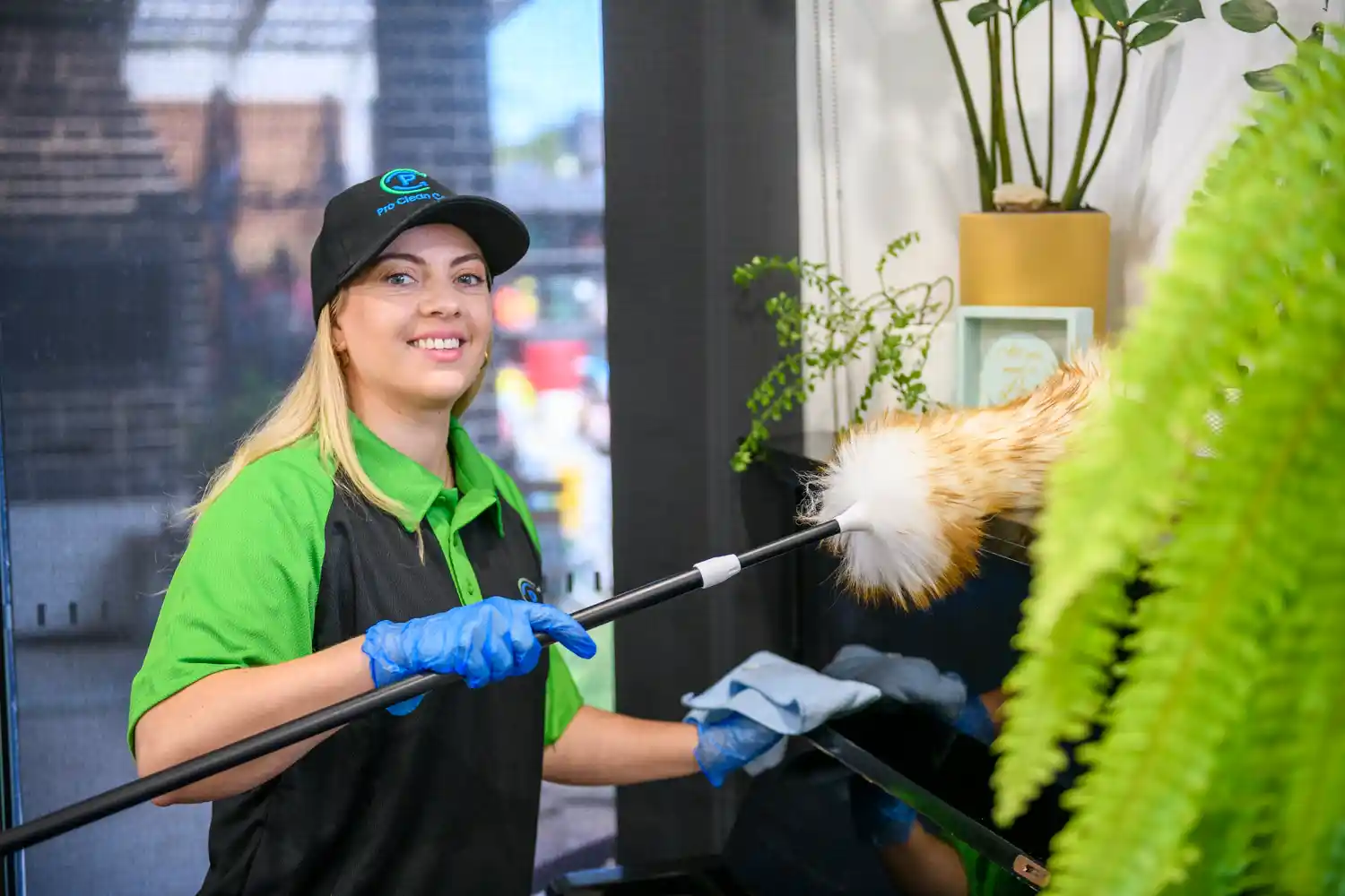 Commercial office cleaning